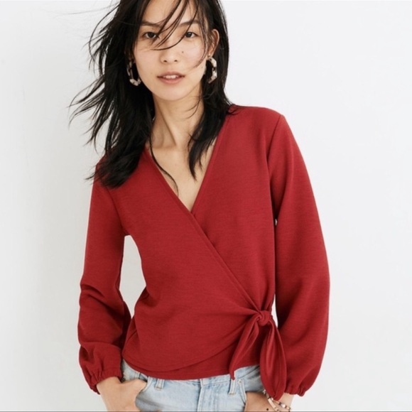Madewell Sweaters - Texture and Thread by Madewell  Wrap Top Size xs